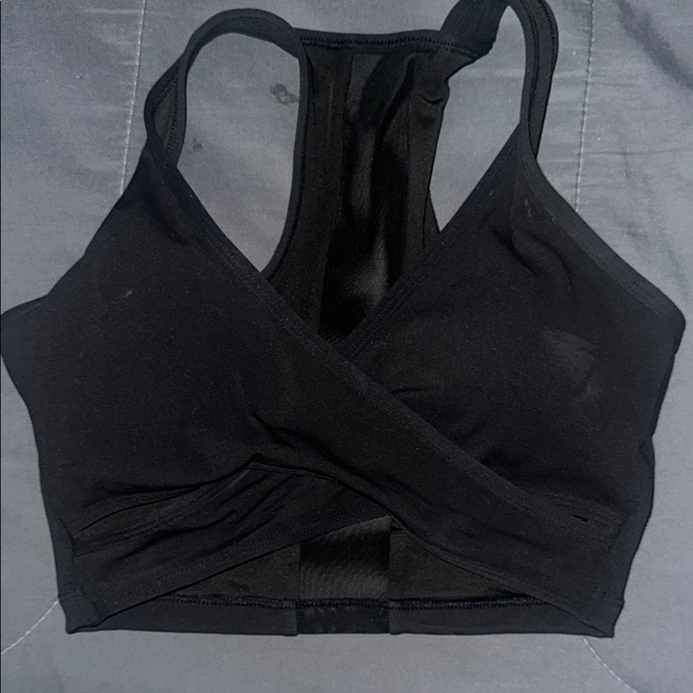 Black NVGTN SPORTS BRA